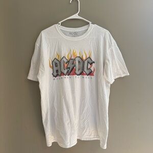 AC/DC Classic White Tee